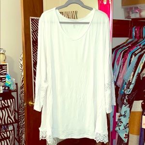 Lace Trim Tunic